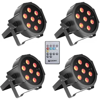 Прожекторы LED PAR CAMEO FLAT PAR TRI 3W IR SET 43815