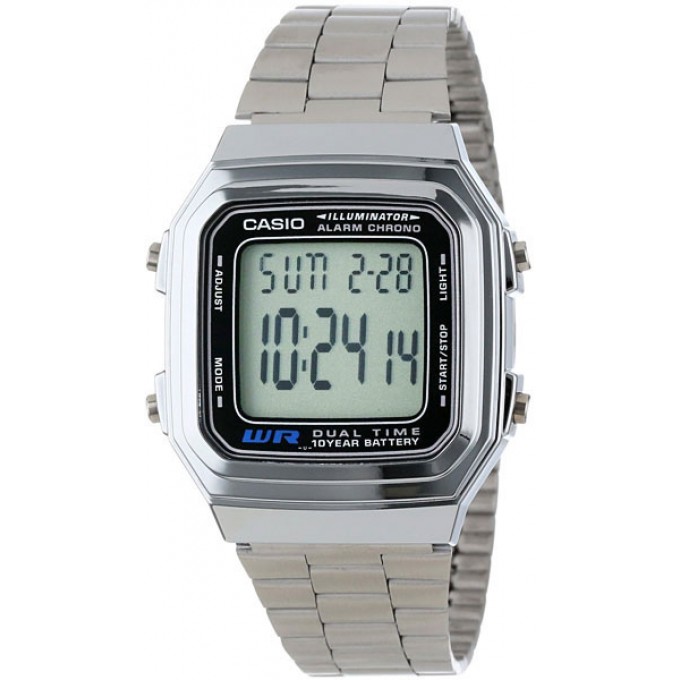 Наручные часы электронные мужские CASIO Collection A-178WA-1