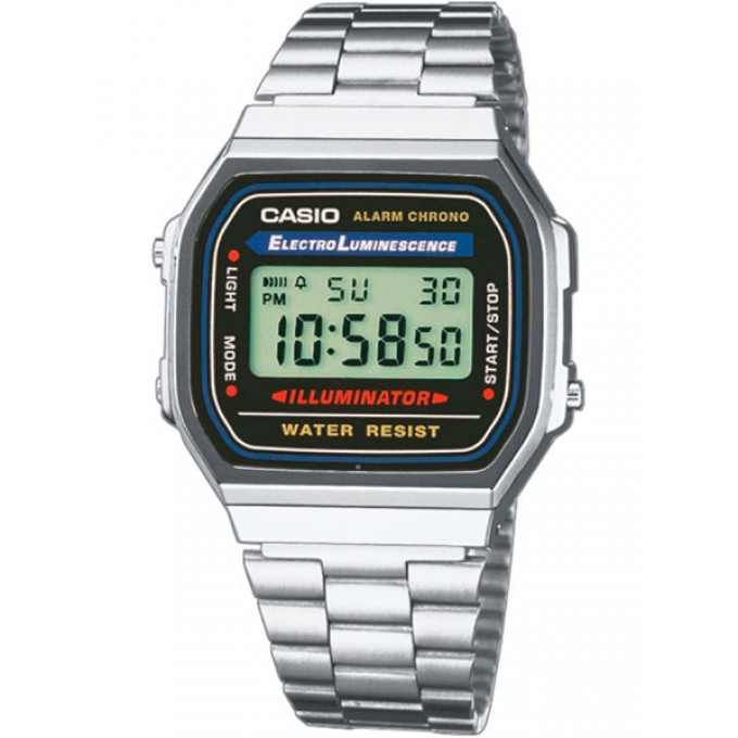 Наручные часы унисекс CASIO A168WA-1 A168WA1