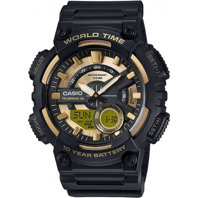 Наручные часы кварцевые мужские CASIO Collection AEQ-110BW-9A