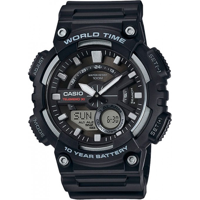 Наручные часы кварцевые мужские CASIO Collection AEQ-110W-1A