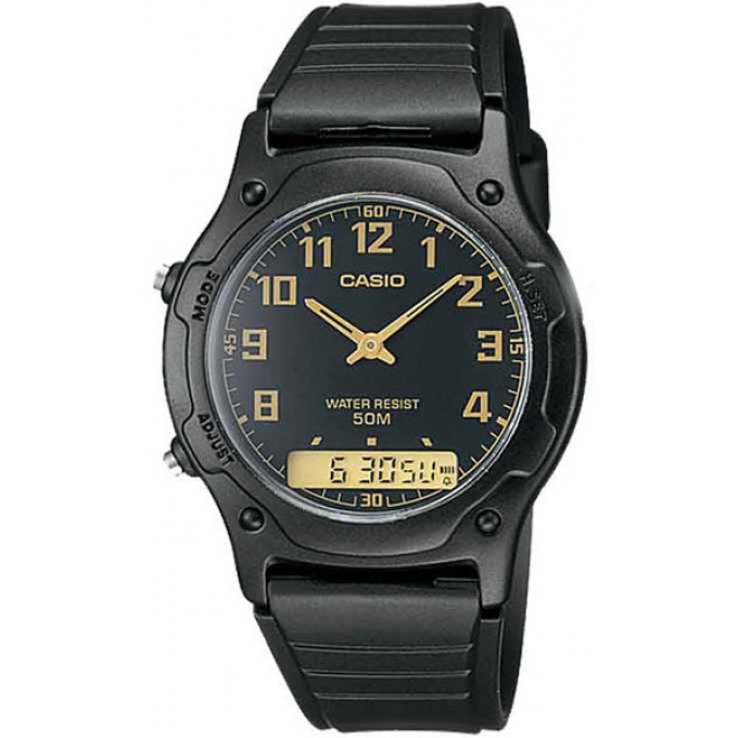 Наручные часы кварцевые мужские CASIO Collection AW-49H-1B