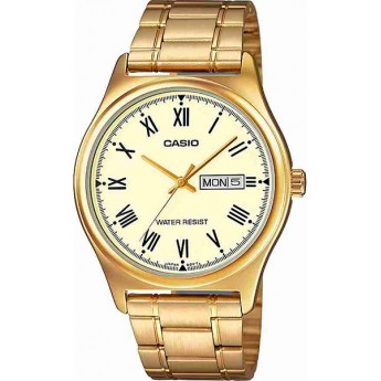 Наручные часы мужские CASIO MTP-V006G-9B золотой