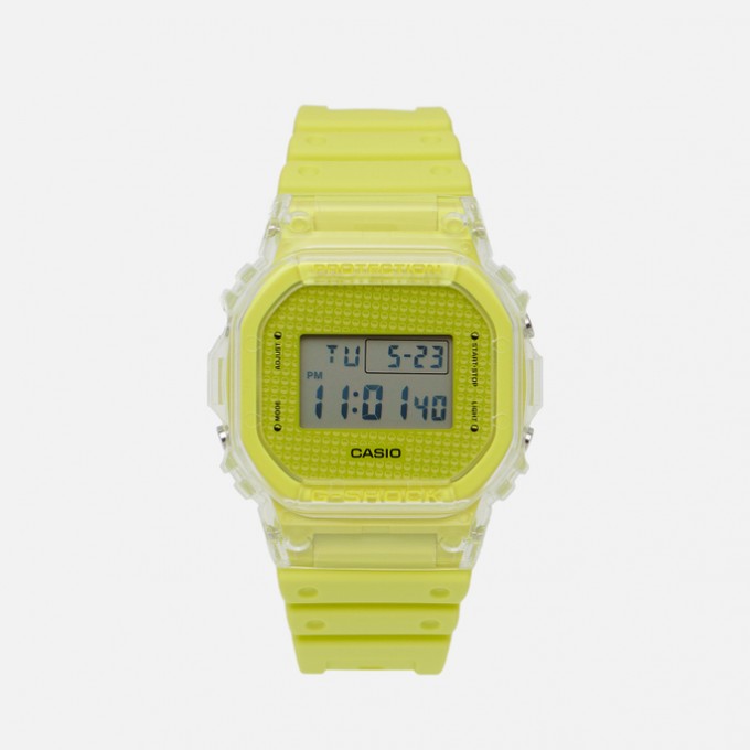 Наручные часы CASIO G-SHOCK Lucky Drop жёлтый, Размер ONE SIZE DW-5600GL-9