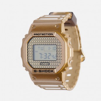 Наручные часы унисекс CASIO G-SHOCK DWE-5600HG-1 Hip-Hop Gold Chain