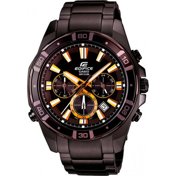 Наручные часы кварцевые мужские CASIO Edifice EFR-534BK-1A