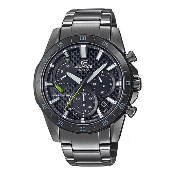 Наручные часы мужские CASIO черные EQS-930DC-1A