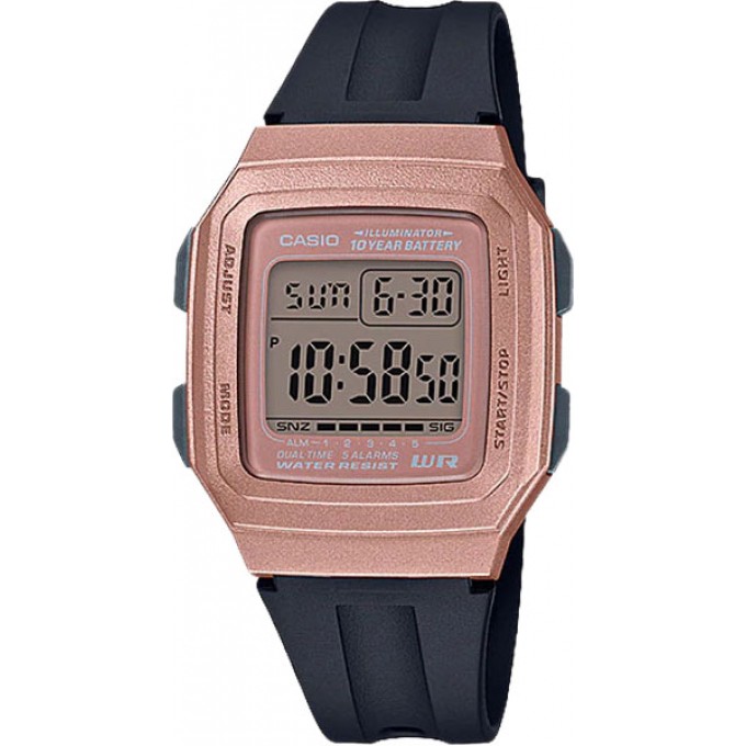 Наручные часы кварцевые женские CASIO F-201WAM F-201WAM-5AVEF