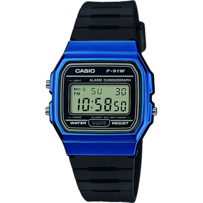 Наручные часы электронные мужские CASIO Collection F-91WM-2A