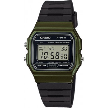 Наручные часы электронные мужские CASIO Collection F-91WM-3A