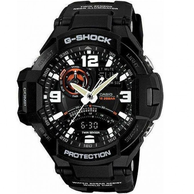 Наручные часы мужские CASIO GA-1000-1A G-SHOCK GA-1000-1A