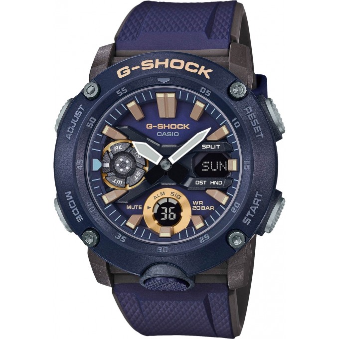 Наручные часы CASIO G-SHOCK с хронографом GA-2000-2AER