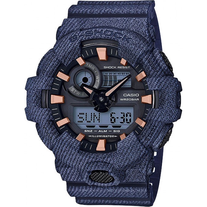 Наручные часы CASIO G-Shock с хронографом GA-700DE-2A