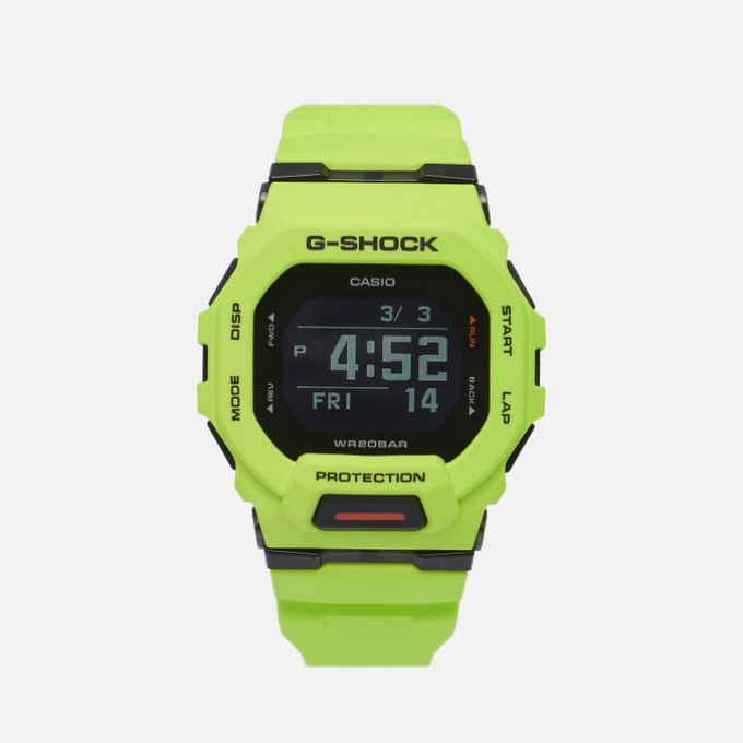 Наручные часы CASIO G-SHOCK G-SQUAD жёлтый, Размер ONE SIZE GBD-200-9