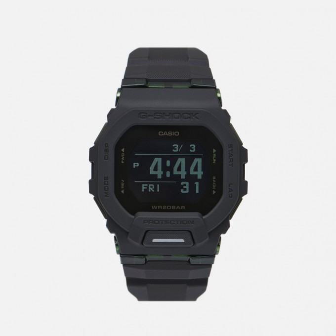 Наручные часы CASIO G-SHOCK G-SQUAD чёрный, Размер ONE SIZE GBD-200UU-1