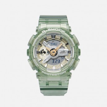 Наручные часы CASIO G-SHOCK GMA-S110GS-3A Skeleton S зелёный, Размер ONE SIZE