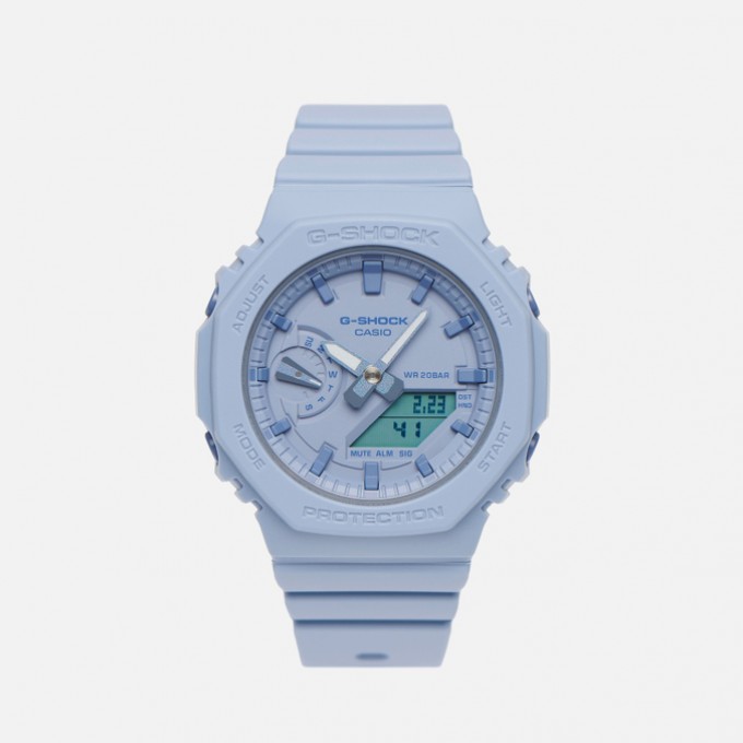 Наручные часы CASIO G-SHOCK Lovers Collection голубой, Размер ONE SIZE GMA-S2100BA-2A2