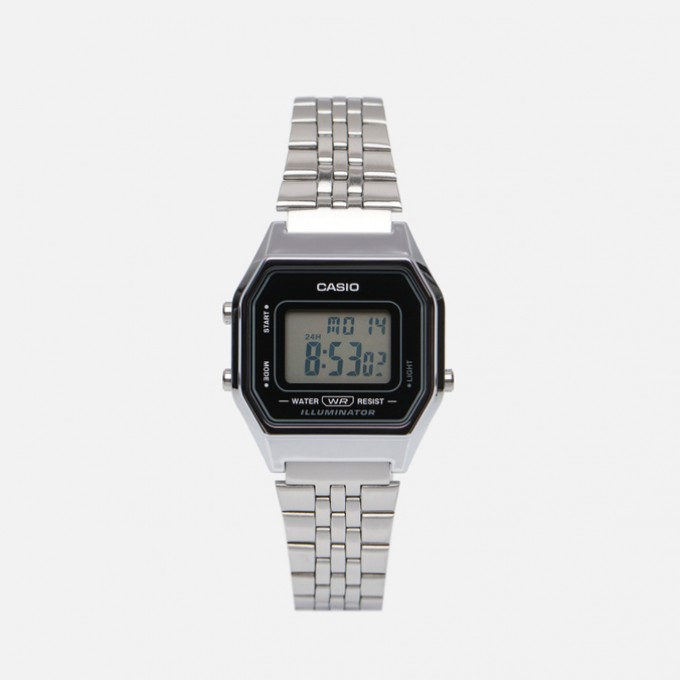 Наручные часы CASIO Vintage серебряный, Размер ONE SIZE LA680WA-1