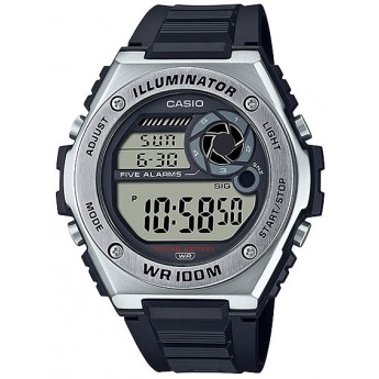 Наручные часы мужские CASIO MWD-100H-1A черные