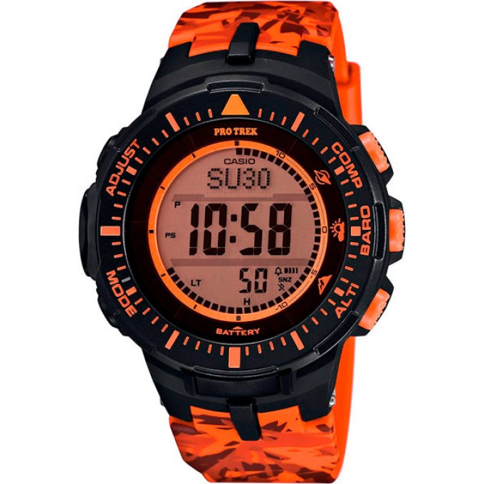 Наручные часы электронные мужские CASIO Pro Trek PRG-300CM-4E