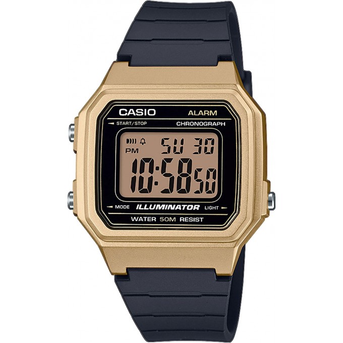 Наручные часы кварцевые мужские CASIO Illuminator W-217HM W-217HM-9AVEF