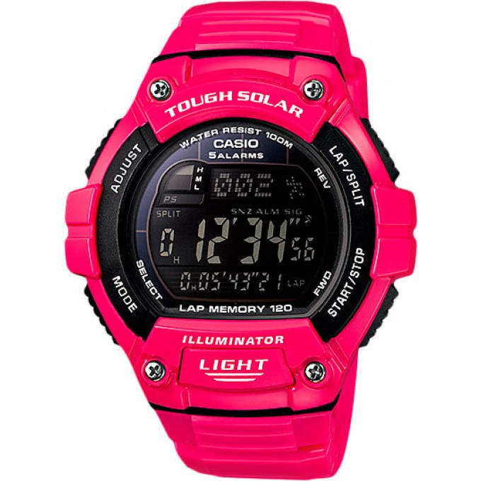 Наручные часы кварцевые мужские CASIO W-S220C W-S220C-4B