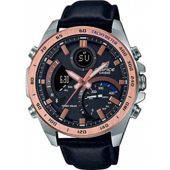 Японские наручные  мужские часы CASIO ECB-900GL-1B. Коллекция Edifice